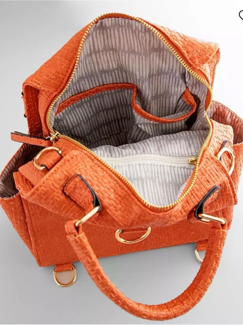 Violet Ray Convertible Backpack Purse - Picture 3 of 6